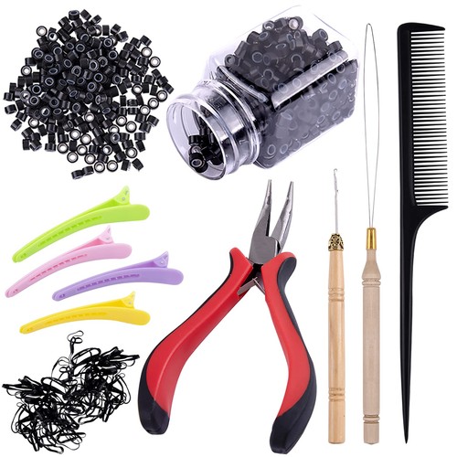 Set extension capelli nero - set,